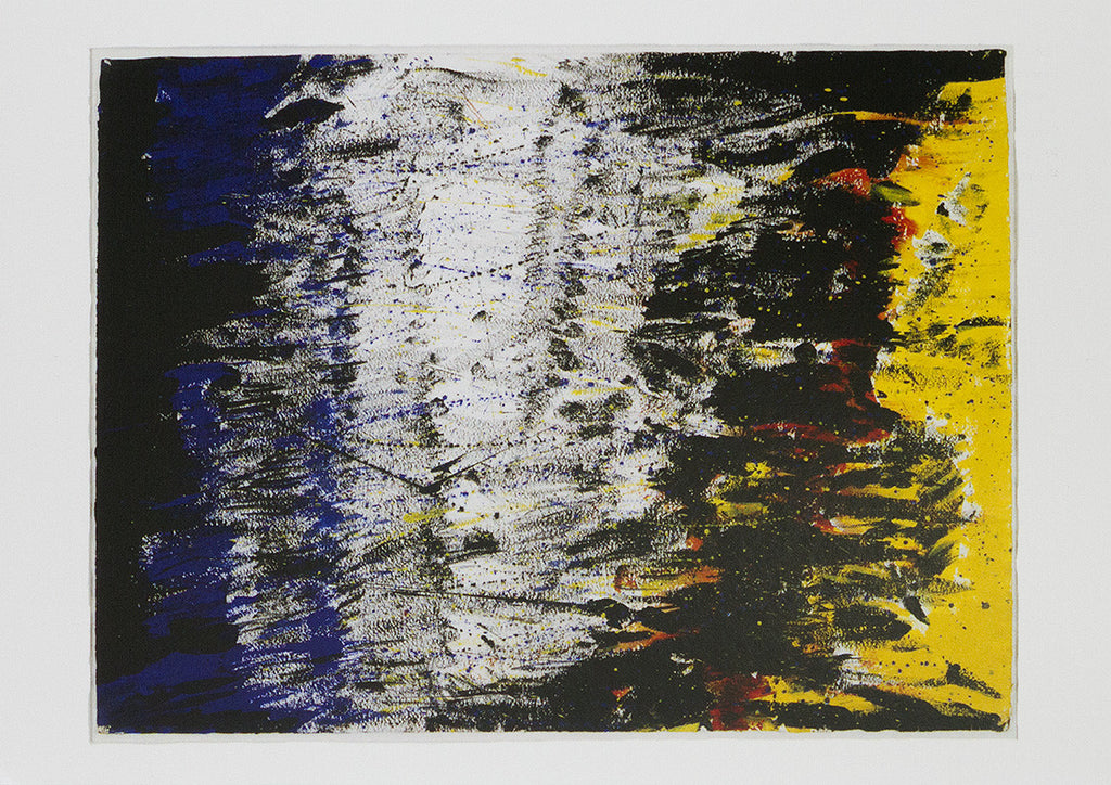 Sam Francis postcard: "Untitled"